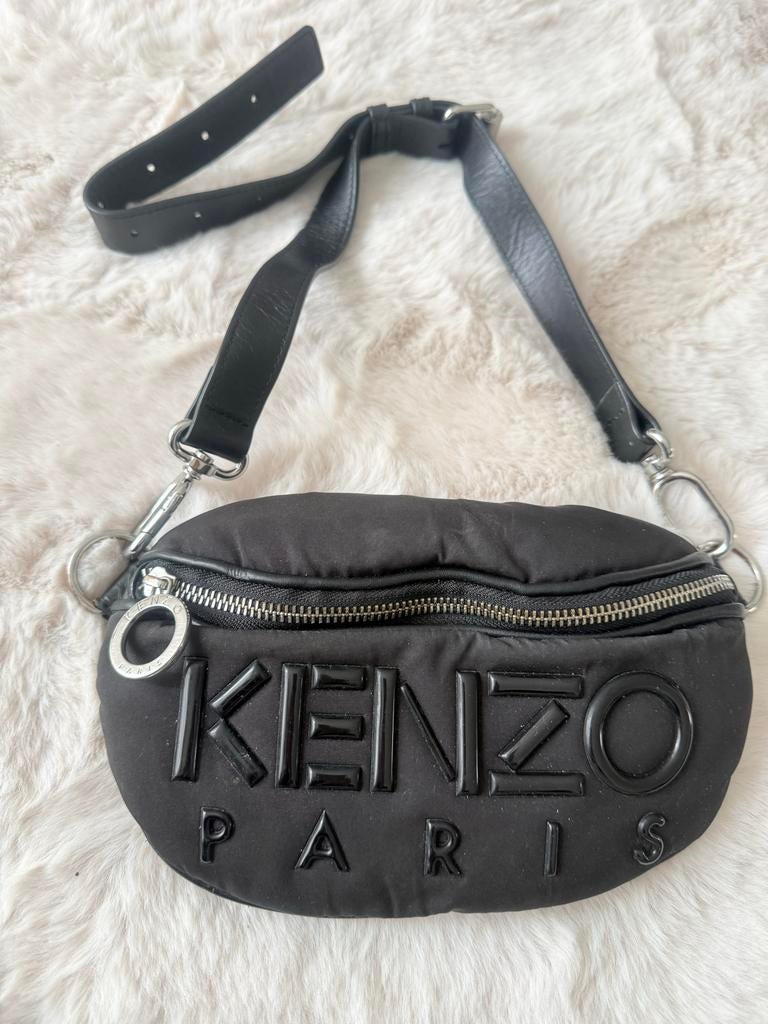 Kenzo Heuptas Zwart - Stijlvol en Praktisch, Ophalen of Verzenden, Zo goed als nieuw, Zwart, Overige merken
