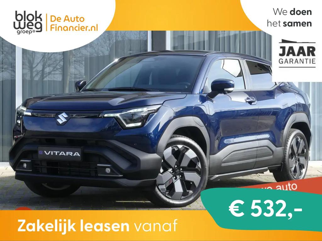 Suzuki Vitara Style 61 kWh € 38.595,00, Auto's, Suzuki, Automaat, Stof, Blauw, Nieuw