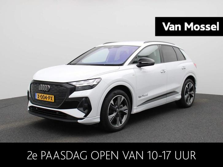 Audi Q4 e-tron 50 quattro S edition 77 kWh 299 PK | Navigati, Auto's, Audi, Bedrijf, Te koop, Q4 e-tron, 4x4, ABS, Achteruitrijcamera