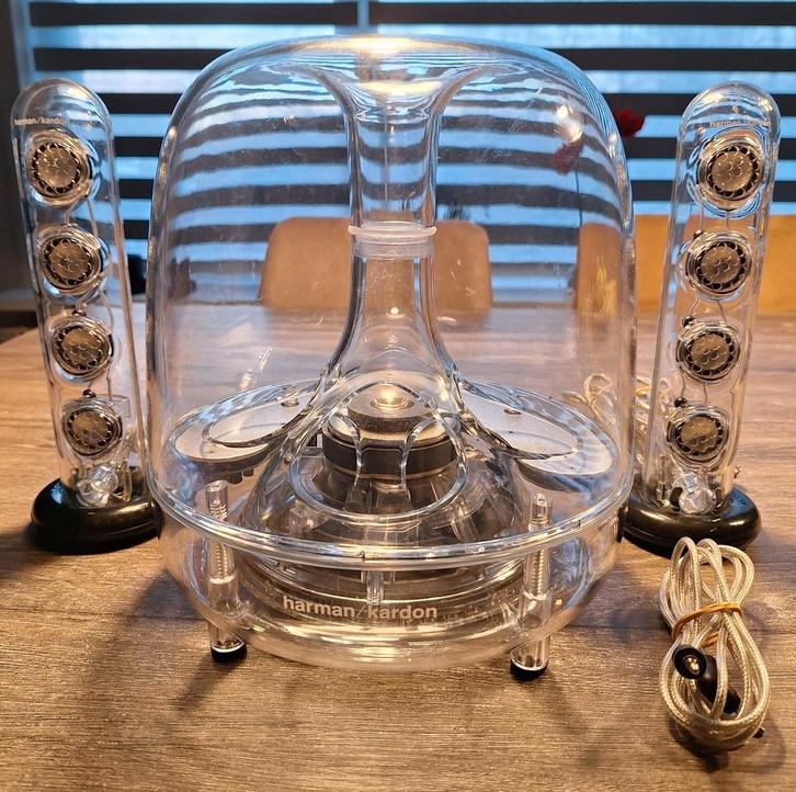 Harman Kardon SoundSticks III (3) 2.1 geluid set, Computers en Software, Pc speakers, Audiokanaal 2.1, Ophalen of Verzenden