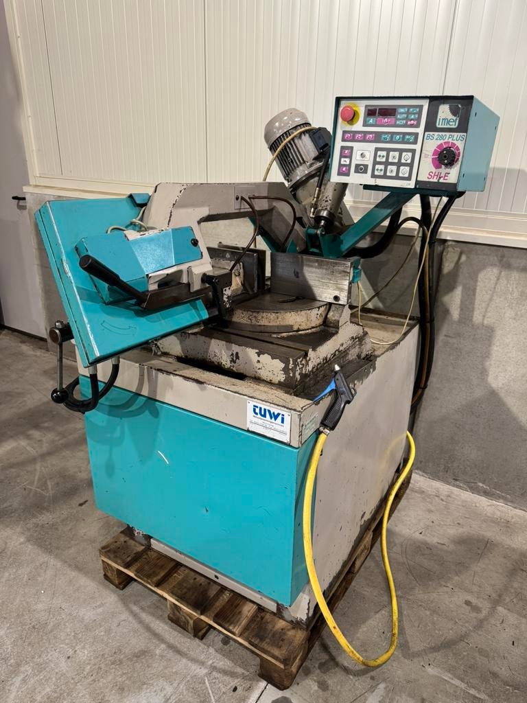 IMET BS 280 PLUS bandzaagmachine, Ophalen, Gebruikt, 70 mm of meer, Lintzaag