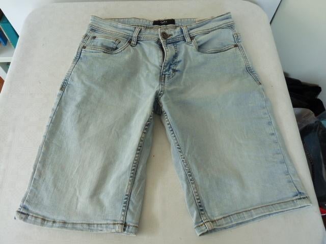  Blauwe jeans denim korte spijkerbroek bermuda van Smog mt S, Kleding | Heren, Blauw, W32 (confectie 46) of kleiner, Zo goed als nieuw