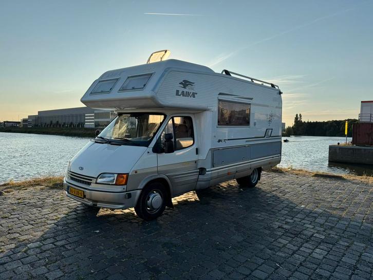 Ford transit laika camper 1993, Caravans en Kamperen, Campers, Bedrijf, tot en met 6, Alkoof, Ford, Ford, Diesel, Handgeschakeld