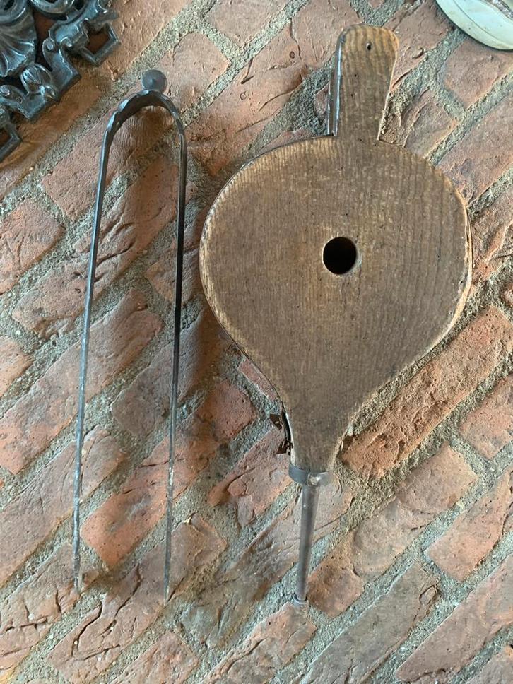 Antieke Blaasbalg met Tang, Antiek en Kunst, Antiek | Gereedschap en Instrumenten, Ophalen