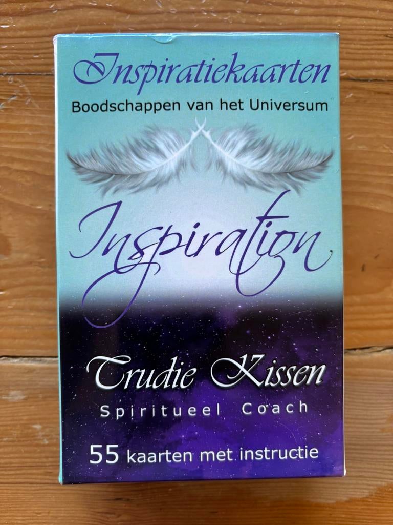 Inspiratiekaarten - Trudie Kissen, Boeken, Esoterie en Spiritualiteit, Ophalen of Verzenden, Zo goed als nieuw, Tarot of Kaarten leggen