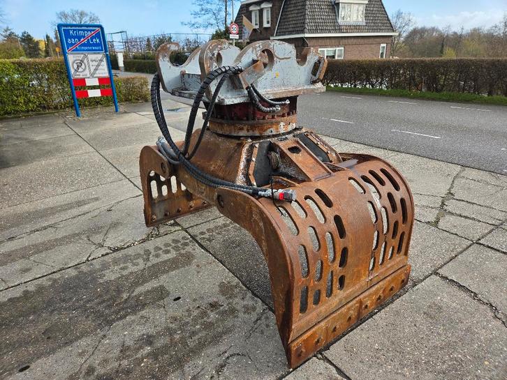 Demarec sorteergrijper CW55S, palletframes CW30/40, Zakelijke goederen, Machines en Bouw | Kranen en Graafmachines, Graafmachine