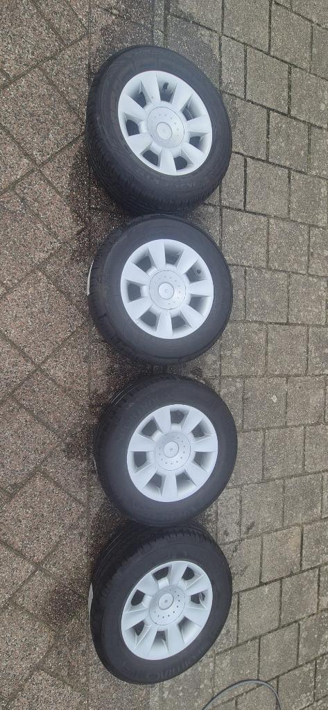 Set BMW velgen met zomerbanden, Ophalen, Gebruikt, BMW