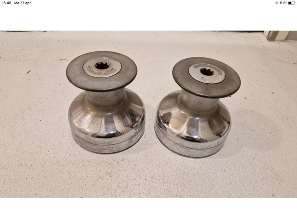 2 Barlow Australian lieren met handels, Ophalen, Gebruikt, Dekbeslag, Zeilboot
