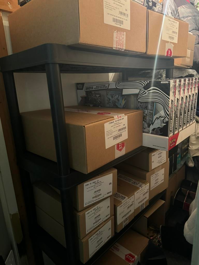 ETB, BOOSTERBOX SEALED CASES, Ophalen of Verzenden, Zo goed als nieuw, Hout, Vogelkooi