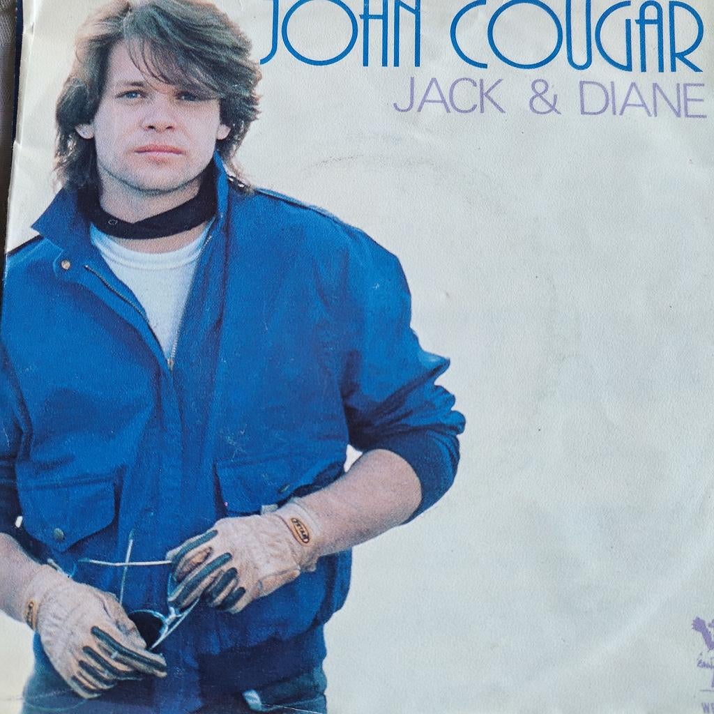 John Cougar - Jack & Diane (Single), Ophalen of Verzenden, 1980 - 1989, Gebruikt, 7 inch