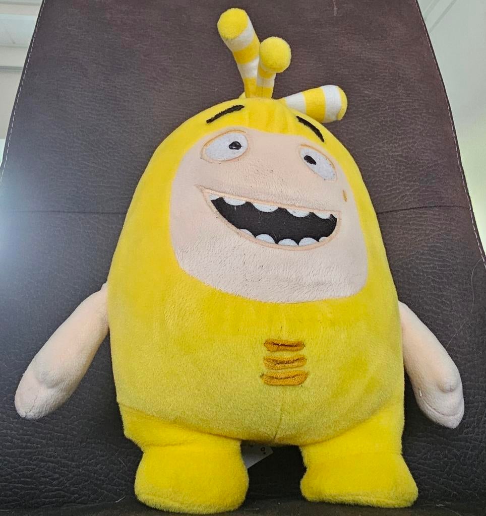 Oddbods Bubbles knuffel - Geel, Ophalen of Verzenden, Gebruikt, Overige typen
