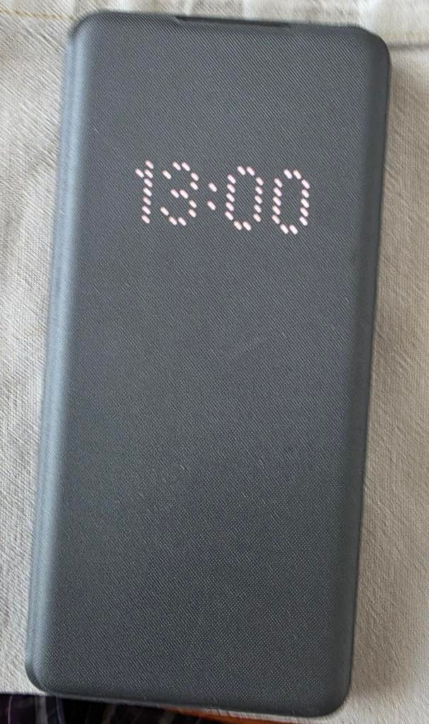 Samsung Galaxy S20 Ultra LED View Flip Cover, Ophalen of Verzenden, Zo goed als nieuw, Overige modellen, Hoesje of Tasje