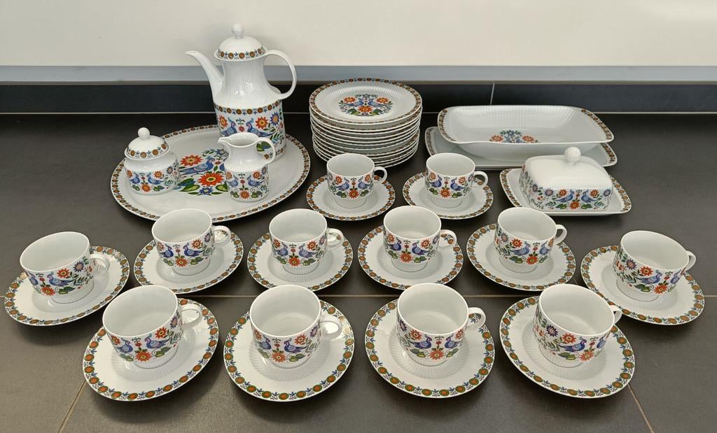 Vintage dessert servies Kaiser W - Germany., Antiek en Kunst, Ophalen