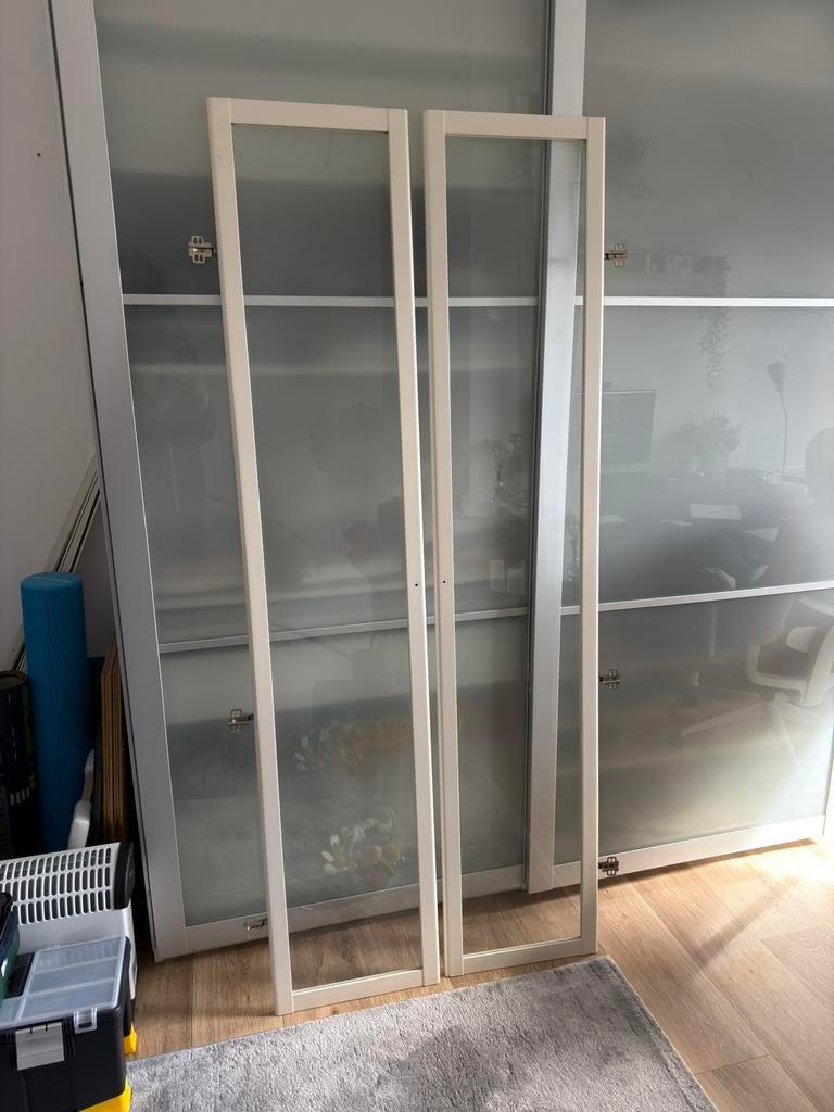 GRATIS - Ikea Oxberg deuren voor Billy kast, Ophalen, 200 cm of meer, 50 tot 100 cm, Zo goed als nieuw