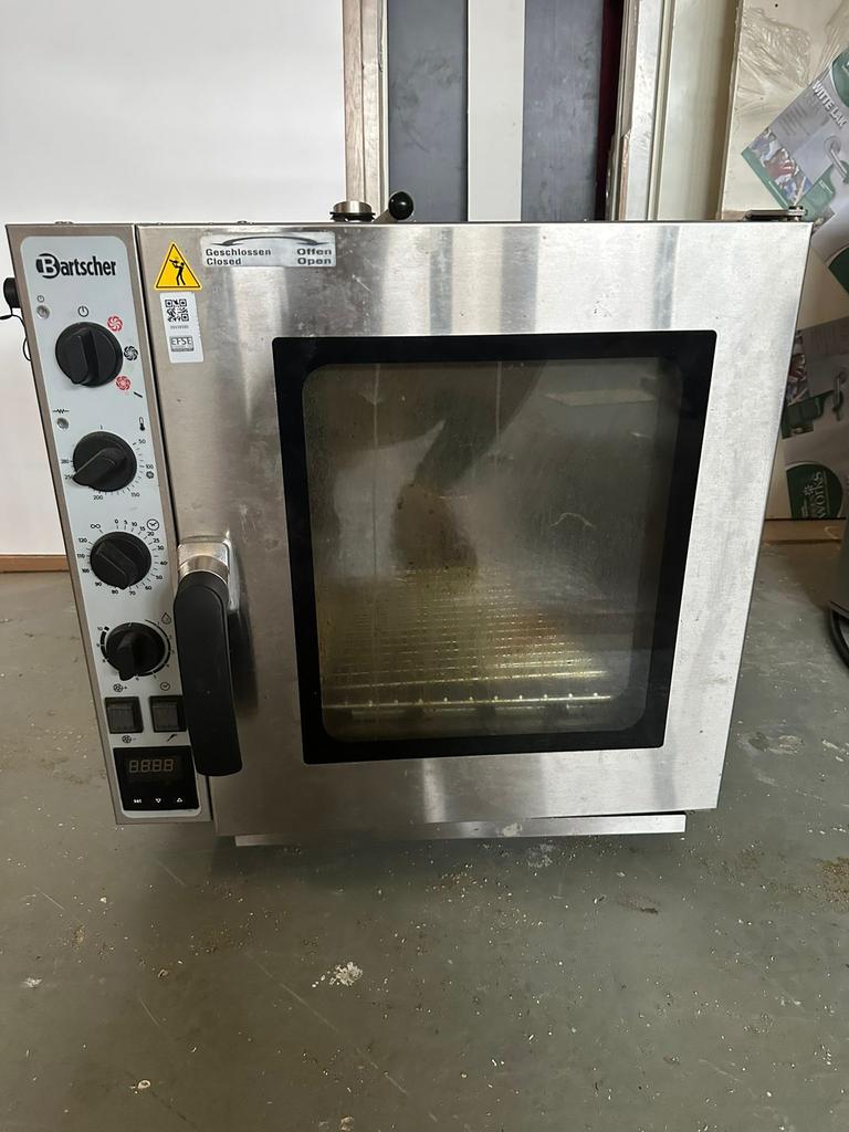 Combisteamer Bartscher 5 Niveaus, Witgoed en Apparatuur, Ovens, Ophalen, Zo goed als nieuw