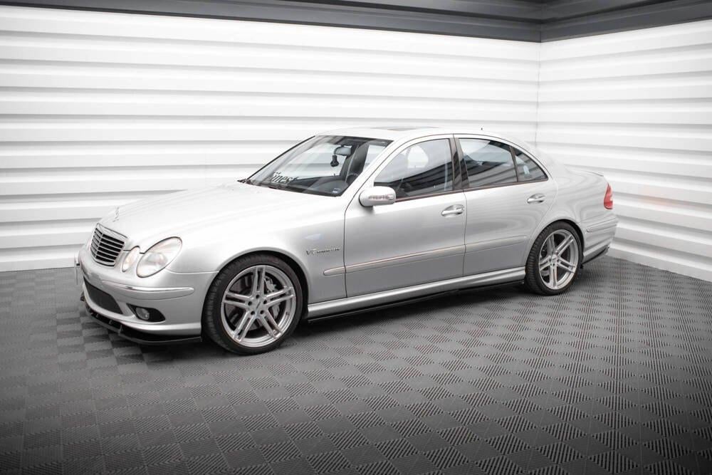 Voorlip sideskirts diffuser - E-Klasse E55 AMG W211 03-06, Ophalen of Verzenden