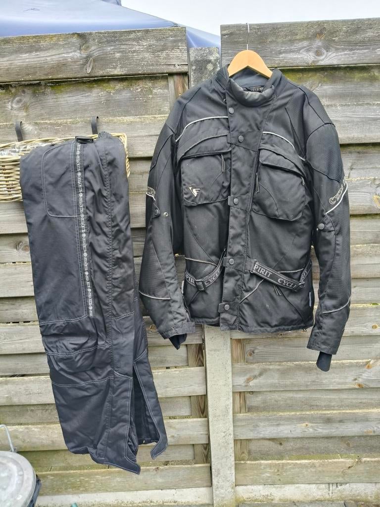 Motor kleding set - jas en broek, Motoren, Kleding | Motorkleding, Ophalen of Verzenden, Tweedehands, Heren, Combipak