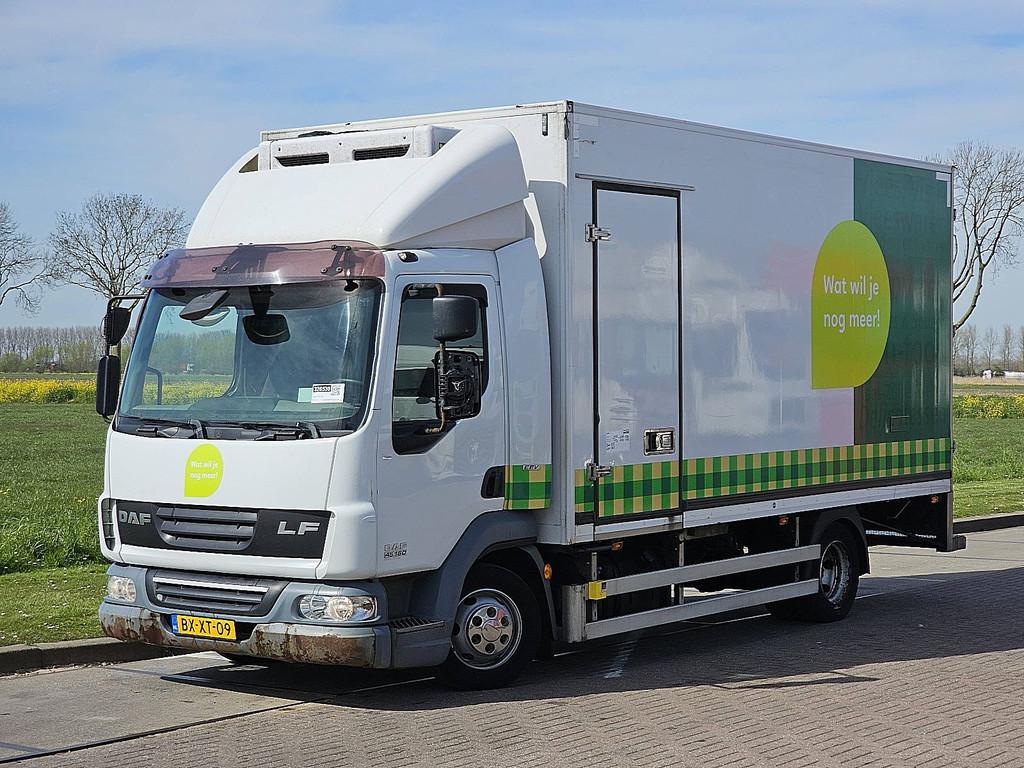 DAF LF 45.160 side doors frigo, Auto's, Vrachtwagens, Automaat, Euro 5, 160 pk, Wit