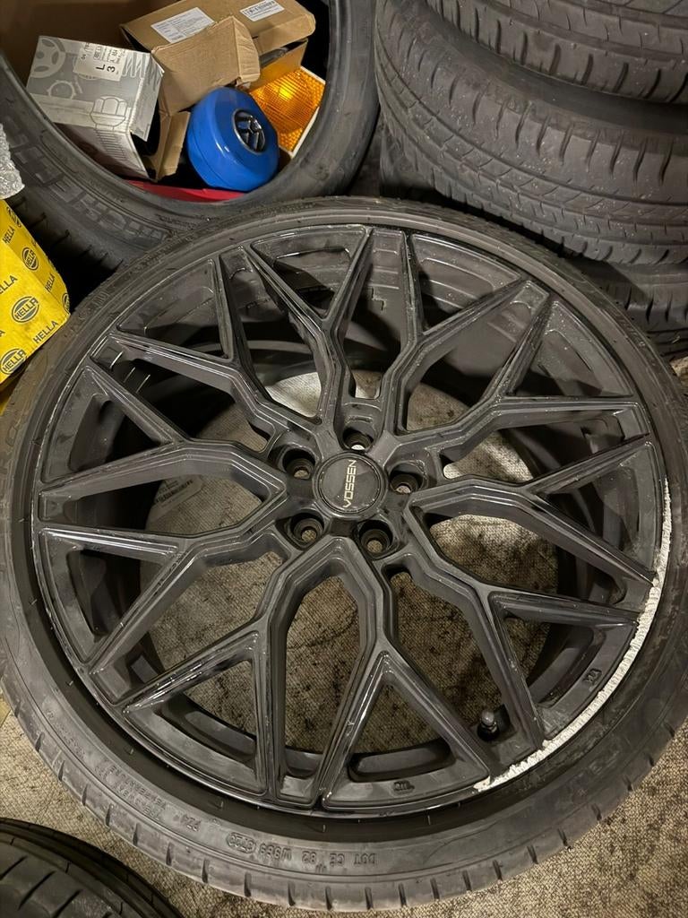 Vossen Velgen met banden 275/30 R20 97Y - 4 stuks, Ophalen of Verzenden, Gebruikt