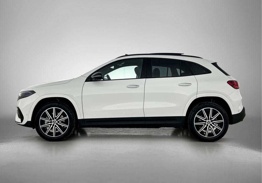 Mercedes-Benz EQA 250+ Business Solution AMG 71 kWh | Nightp, Zwart, 190 pk, Wit, SUV of Terreinwagen
