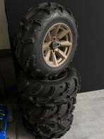 Zgan Set wielen Yamaha Grizzly 700 4x4 velgen banden grizzly, Ophalen, Nieuw
