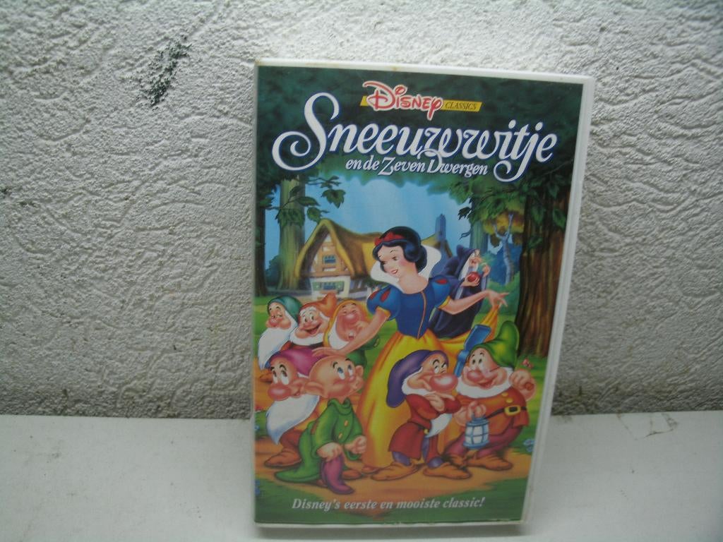 vhs 167a sneeuwwitje, Alle leeftijden, Ophalen of Verzenden, Zo goed als nieuw