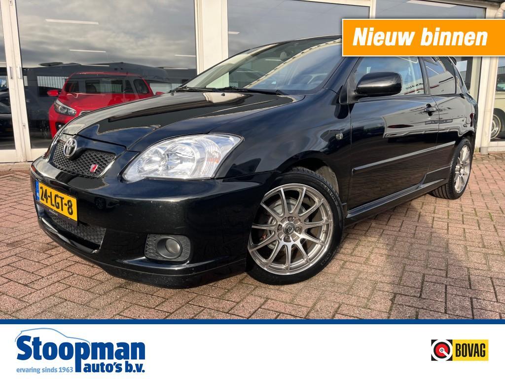 Toyota COROLLA 1.8 T-Sport 192pk Clima CarPlay 17 inch, Voorwielaandrijving, Zwart, Handgeschakeld, Geïmporteerd