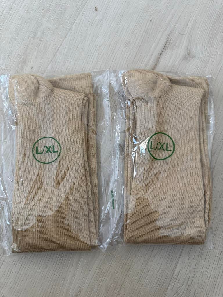 2 paar nieuwe steunkousen L/ XL, Ophalen of Verzenden, Nieuw