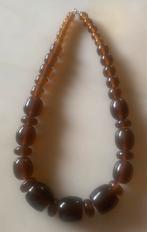 Jaren 70 ketting, Sieraden, Tassen en Uiterlijk, Kettingen, Ophalen of Verzenden, Gebruikt, Zilver, Overige materialen