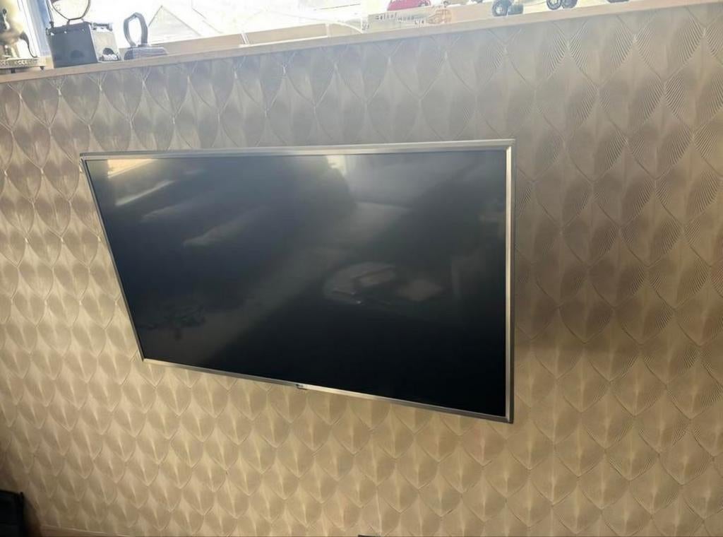 LG 4K 43" Smart TV / ultra HD 107cm, Ophalen, Gebruikt, 50 Hz, LCD