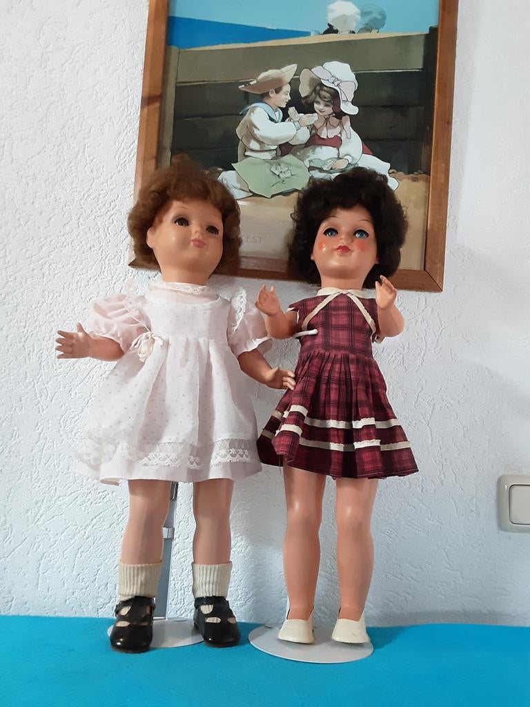 2 vriendinnen uit de jaren 50. Helemaal origineel., Kinderen en Baby's, Ophalen of Verzenden