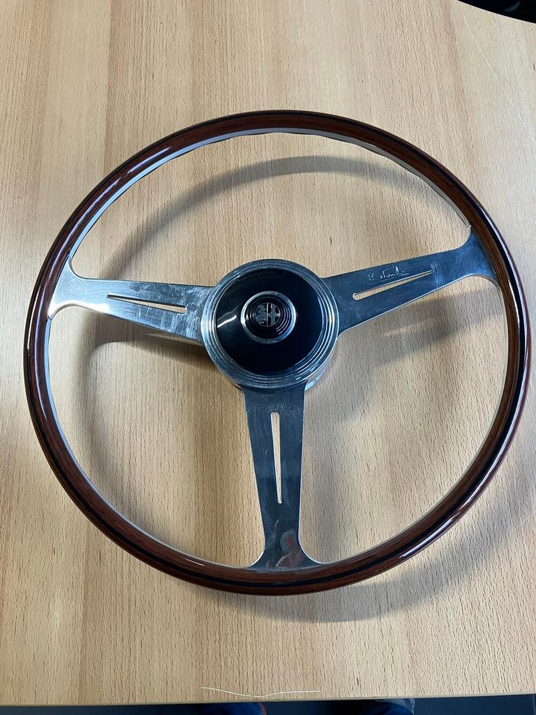 Nardi aluminium houten stuur Alfa Romeo, Ophalen, Nieuw, Alfa Romeo