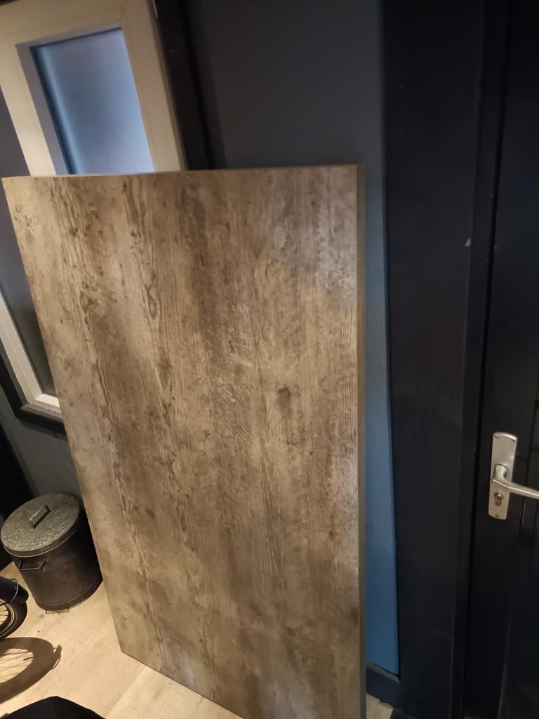 Te koop nieuw kunstof tafelblad 160*90, Doe-het-zelf en Verbouw, Platen en Panelen, Ophalen of Verzenden, Nieuw