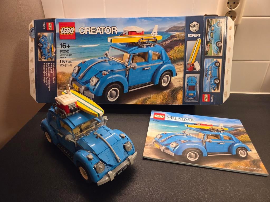 LEGO Creator Expert 10252 Volkswagen Kever, Ophalen of Verzenden, Zo goed als nieuw, Overige typen