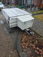 Vouwwagen Alpen Kreuzer leeg te gebruiken als aanhangwagen, Ophalen