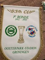 FC Groningen UEFA Cup Vaantje 1992-1993 Samsung, Verzamelen, Ophalen of Verzenden, Gebruikt, Overige binnenlandse clubs, Vaantje of Sjaal