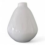 Fidrio vaas Pear Opal (6x), Wit, Ophalen of Verzenden, Minder dan 50 cm, Glas