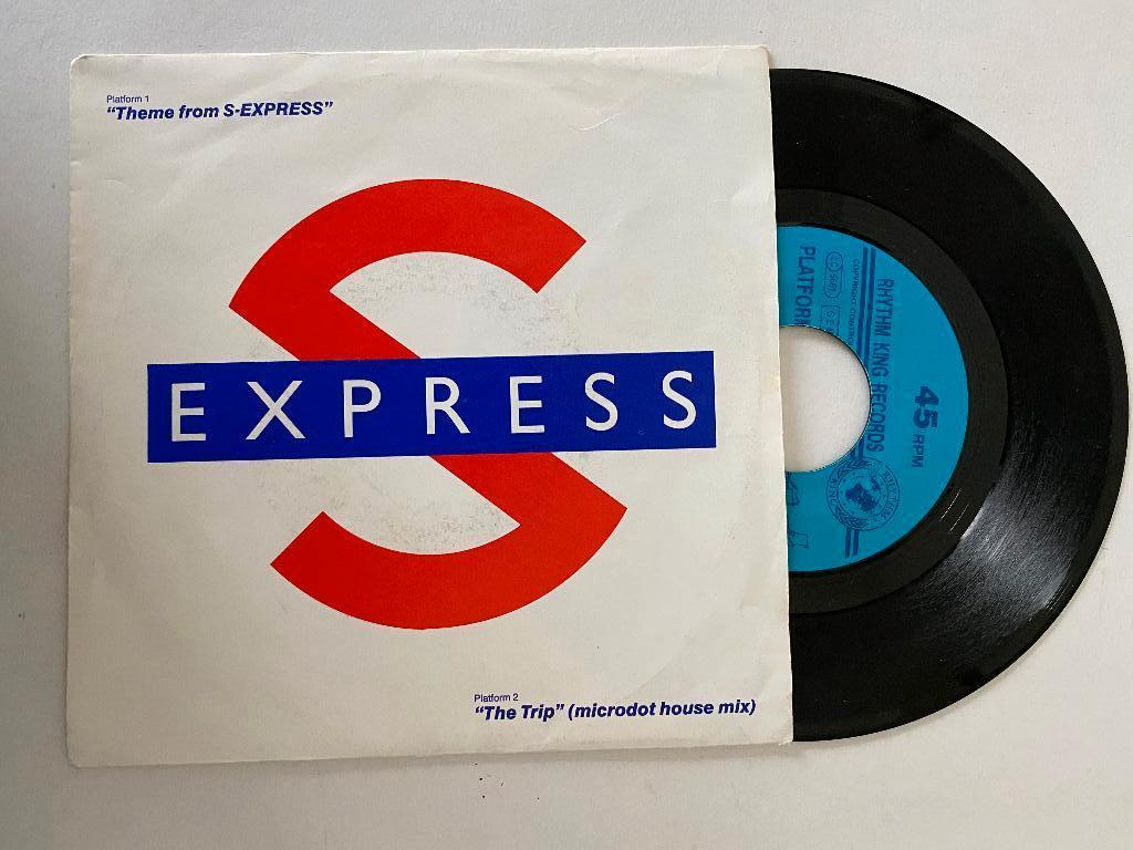S-Express – Theme From S-Express(1988), 7 inch, Single, Ophalen of Verzenden, Zo goed als nieuw