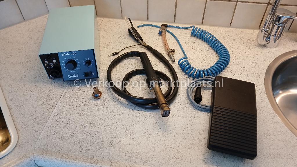 Weller WHA-700 hete-lucht SMD soldeerstation, Ophalen of Verzenden, Gebruikt