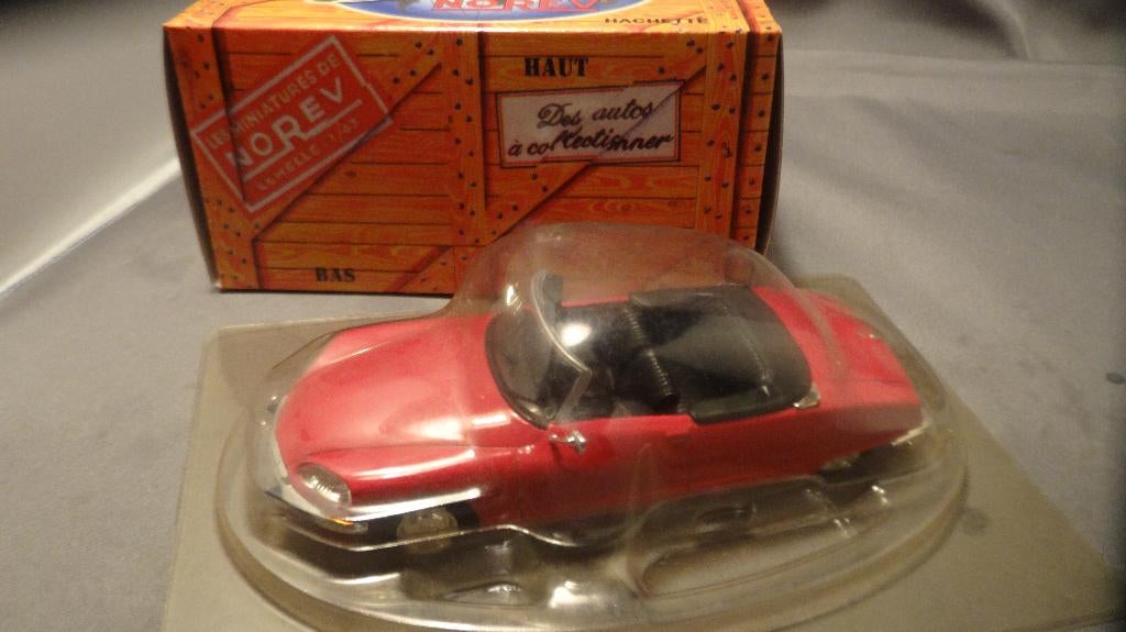 NOREV CITROEN DS 21 CABRIOLET 1972 vert d'eau 1/43 #157029 IN BOX