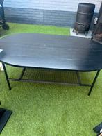 Salontafel zwart, Huis en Inrichting, Ophalen, Gebruikt, 100 tot 150 cm, 50 tot 100 cm