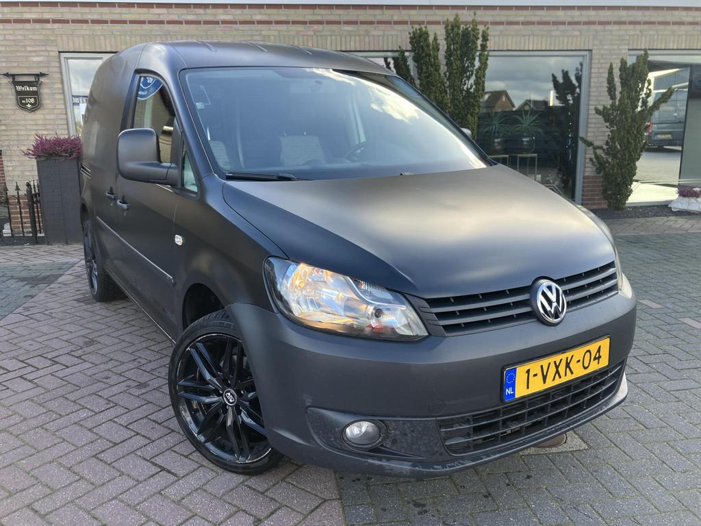 Volkswagen Caddy 1.6 TDI | Cruise | Airco | NAP, Auto's, Bestelauto's, Voorwielaandrijving, Euro 5, Gebruikt, Zwart