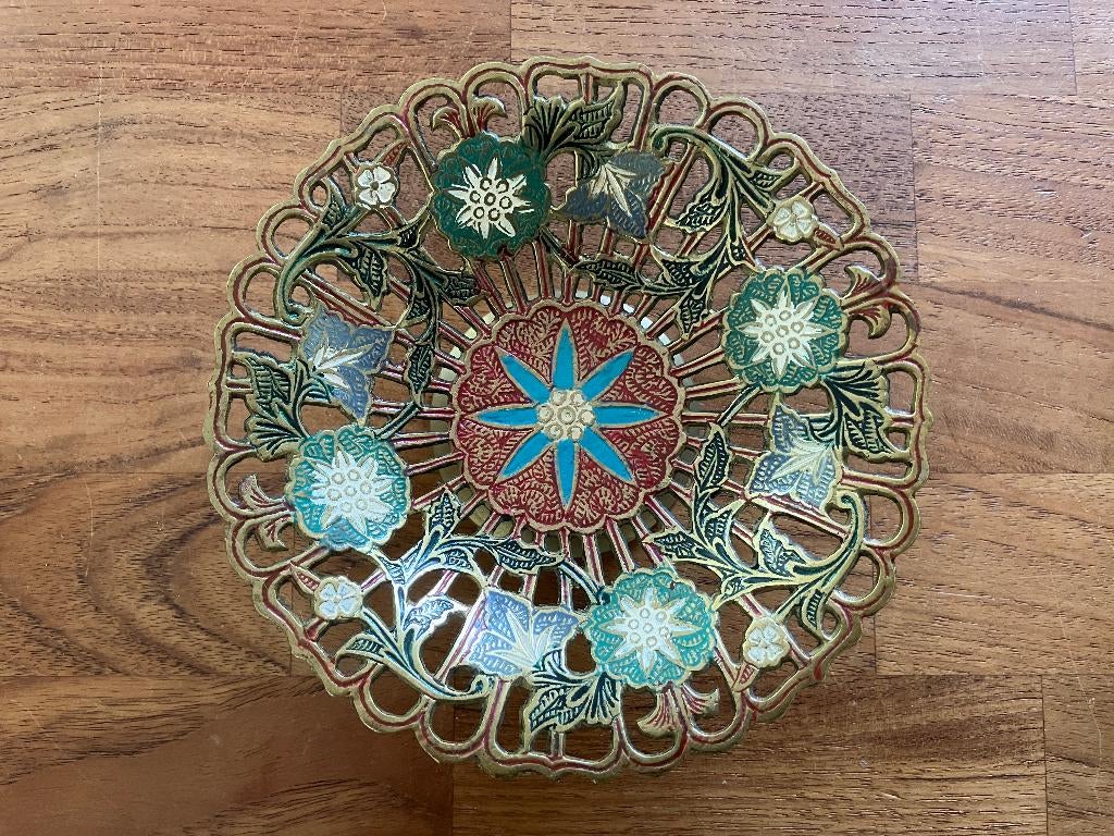 Prachtig cloisonné schaaltje, Ophalen of Verzenden