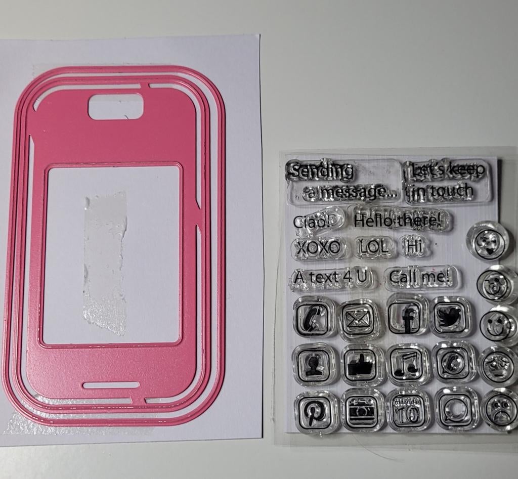 Marianne Design - COL1359 - Smartphone, Ophalen of Verzenden, Zo goed als nieuw, Overige thema's, Pons of Mal