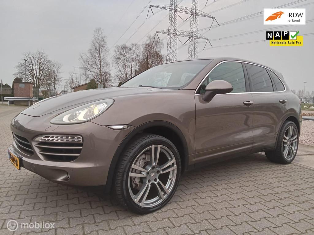 Porsche Cayenne 3.0 D/alle denkbare optie's, Auto's, Porsche, Automaat, Gebruikt, Beige, Bruin