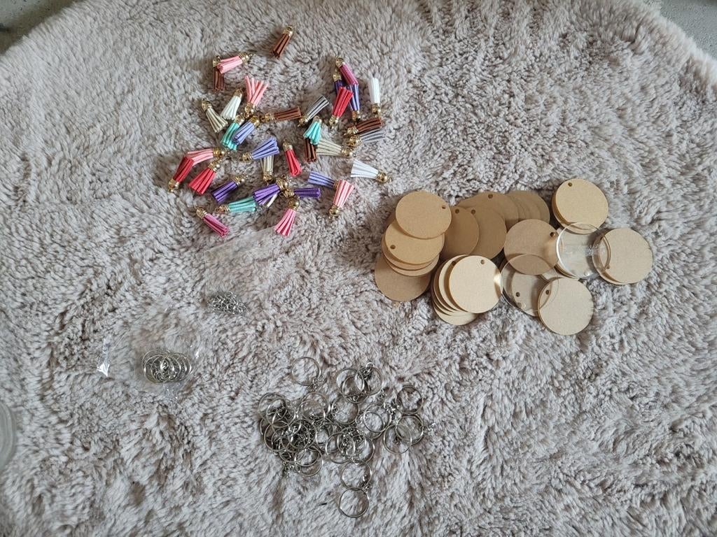 Sleutelhangers om zelf te maken of te bedrukken, Ophalen of Verzenden, Nieuw