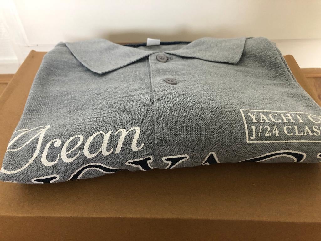 Leuke heren polo Grijs, Kleding | Heren, Ophalen of Verzenden, Nieuw, Overige maten, Grijs