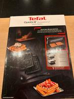 Tefal OptiGrill Accessoire Wafelplaten XA724810, Ophalen of Verzenden, Uitneembare platen, Nieuw