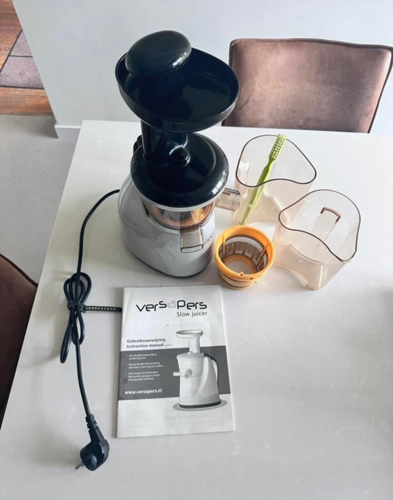Versapers slowjuicer, Ophalen of Verzenden, Zo goed als nieuw, Elektrisch, Slowjuicer