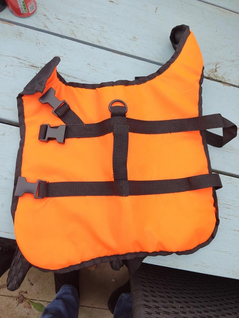 Honden zwemvest medium size, Ophalen